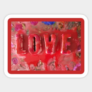 Melting Love Sticker